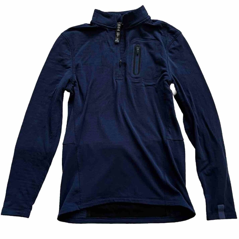 RHONE QUARTER ZIP LONG SLEEVE MOCK NECK TOP MENS SIZE SMALL ACTIVE STYLISH